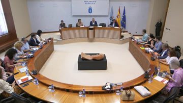 poster Comisión 1º: Institucional, de Administración Xeral, Xustiza e Interiorç
