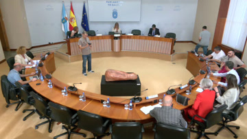 poster Comisión  6ª,  Industria,  Enerxía,  Comercio  e  Turismo