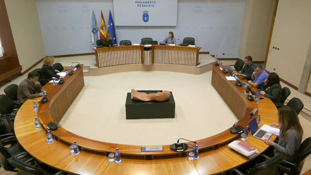 poster Comisión  6ª,  Industria,  Enerxía,  Comercio  e Turismo