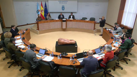 Comisión 1ª: Institucional, de Administración Xeral, Xustiza e Interior