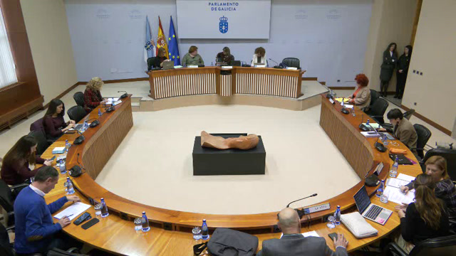 poster Comisión  5ª,  Sanidade,  Política  Social  e  Emprego