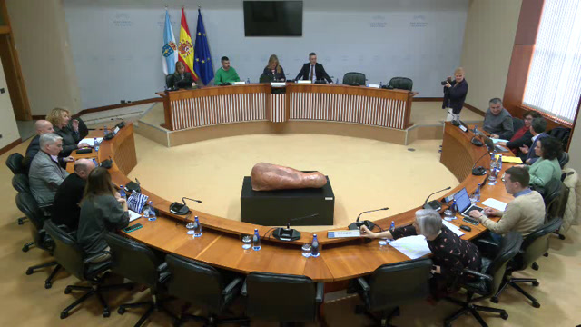 poster Comisión  6ª,  Industria,  Enerxía,  Comercio  e Turismo