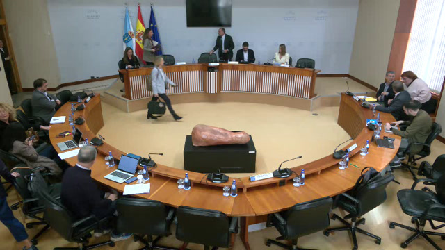 poster Comisión 1ª, Institucional, de Administración Xeral, Xustiza e Interior